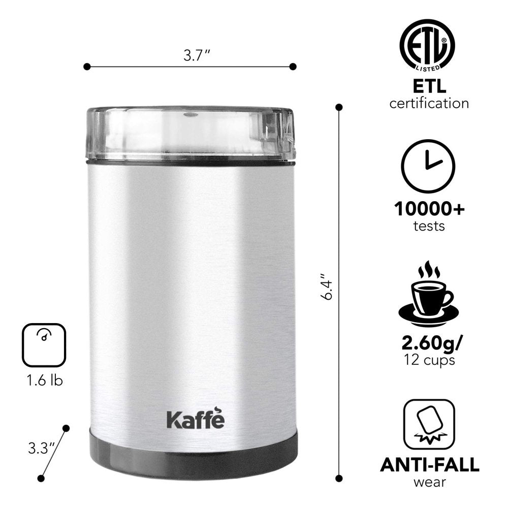 14Cup Electric Coffee Grinder, Stainless Steel