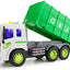 Friction Powered Garbage Truck Toys 1:16 Toy Vehicle with Lights and Sounds for Kids