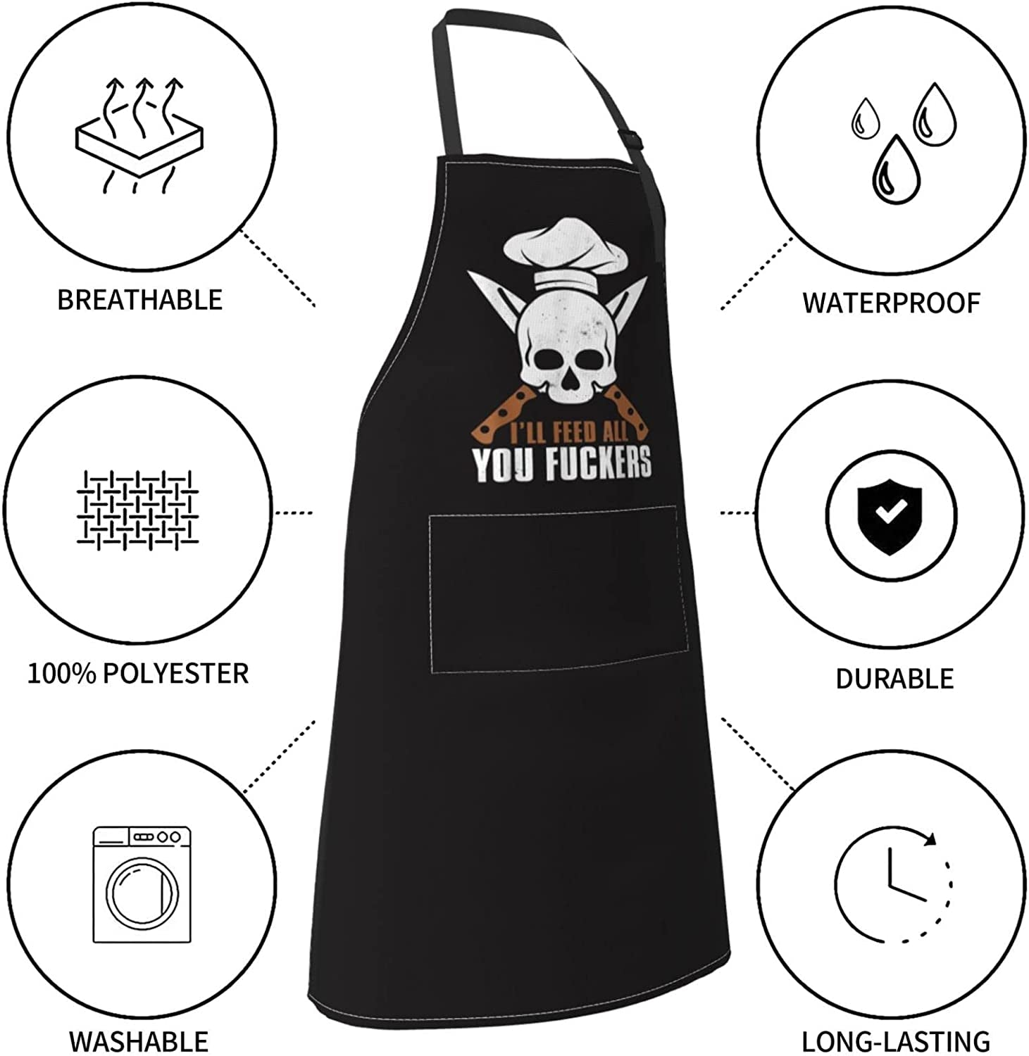 BBQ Apron For Cooking 