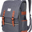Vintage Laptop Backpack for Women Men,School College Backpack with USB Charging Port Fashion Backpack Fits 15.6Inch Notebook