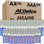 200-Count AA and AAACombo Pack Super Alkaline Batteries, 100-Count Each, 10-Year Shelf Life, Recloseable Packaging