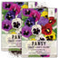 Swiss Giants Pansy Seeds for Planting (Viola wittrockiana) Single Package of 600 Seeds - Heirloom, Untreated, Attracts Monarch Butterflies