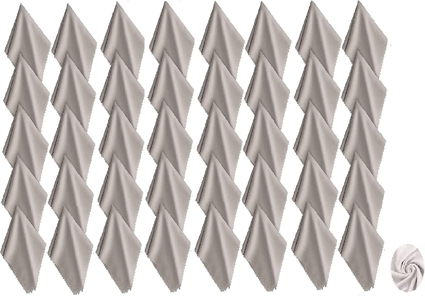 40 Pcs Microfiber Cleaning Cloths Reusable Cleaning Cloths 