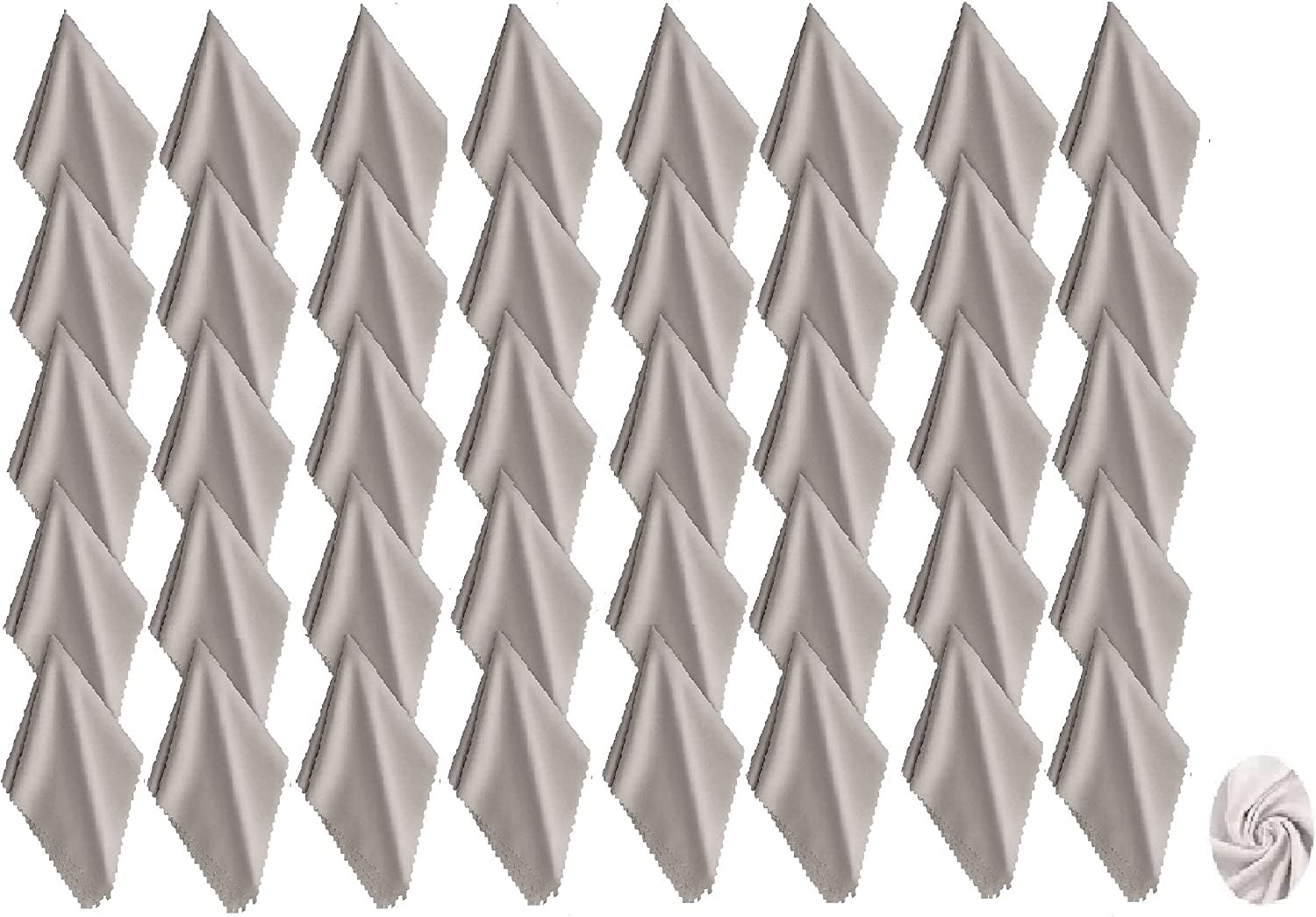 40 Pcs Microfiber Cleaning Cloths Reusable Cleaning Cloths 