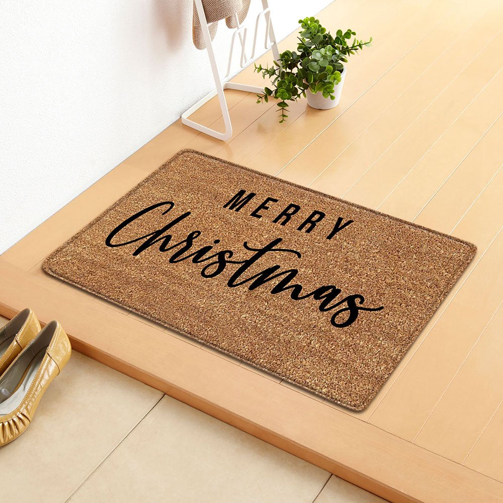 Welcome Mat Outdoor Rugs Fall Decor Christmas Decorations Floor Mats (15.7 X 23.6In) 