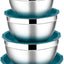 Set of 5 Mixing Bowls with Lids 