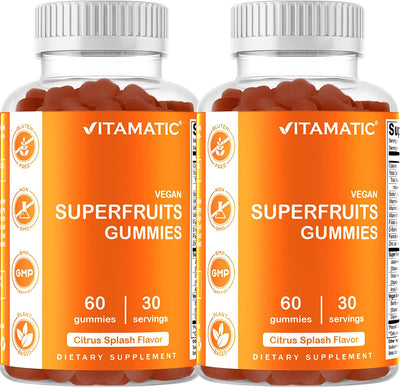 2 Pack - Vitamatic Superfruits Gummies 