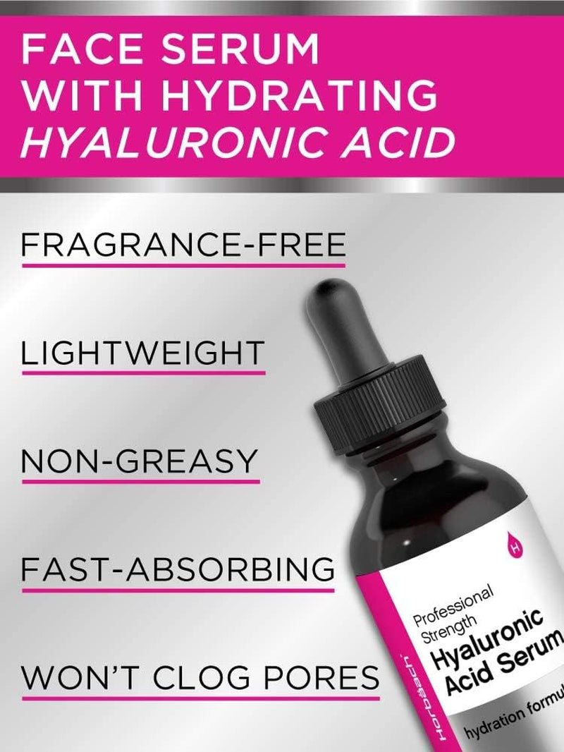 Hyaluronic Acid Serum For Face | 2 oz 