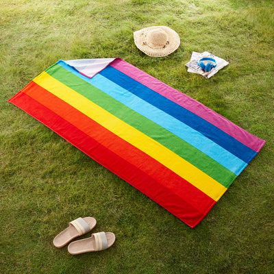 Pride Flag Beach Towel