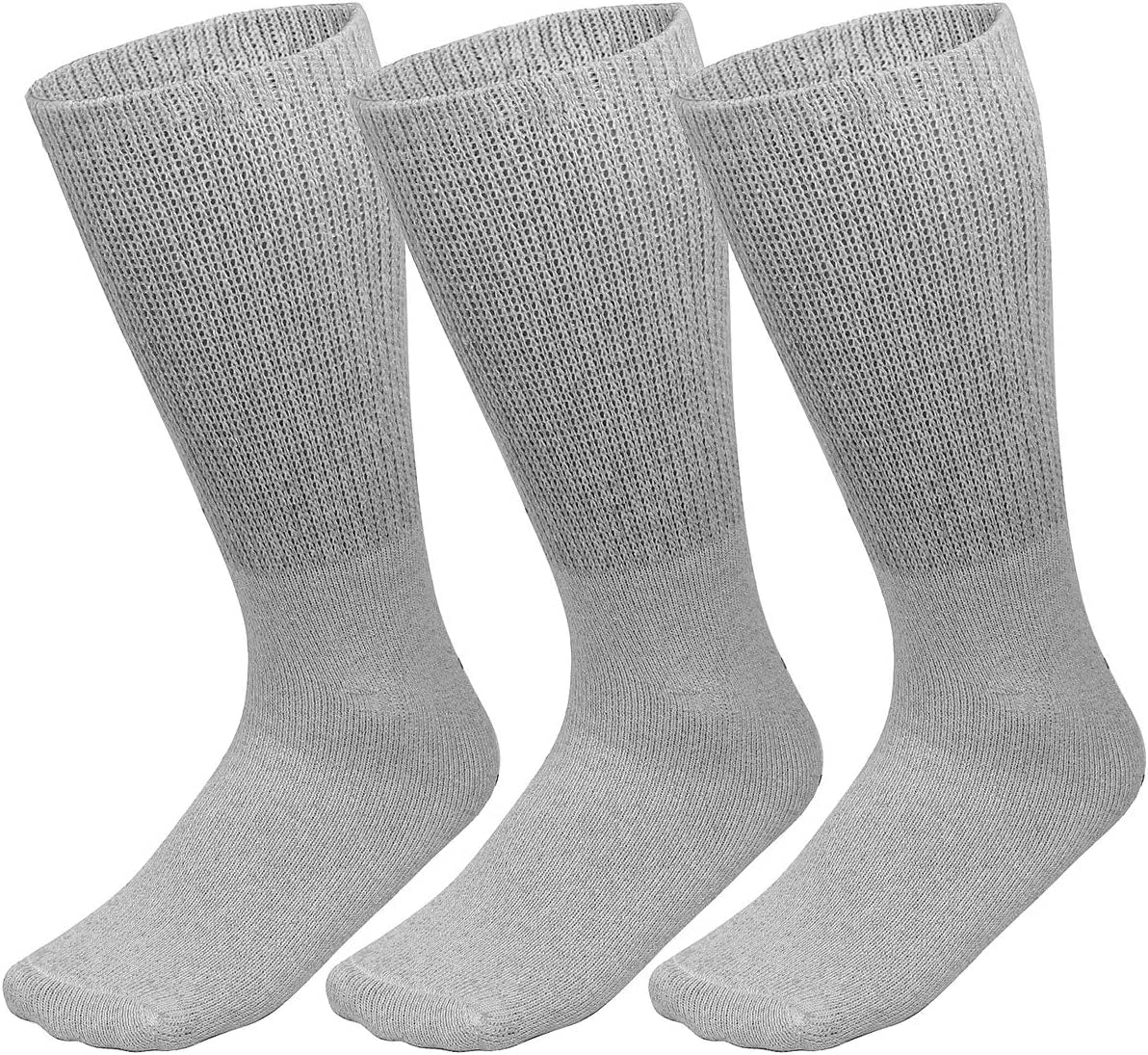 Physicians Approved Diabetic Socks Cotton Non-Binding Loose Fit Top Help Blood Circulation