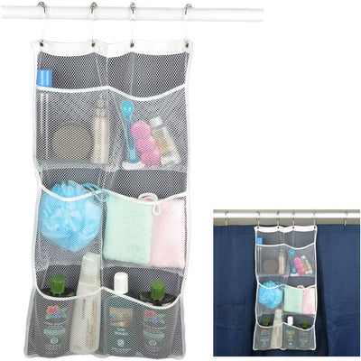  2 Pack Shower Caddy/Organizer-Mesh-6 Pockets
