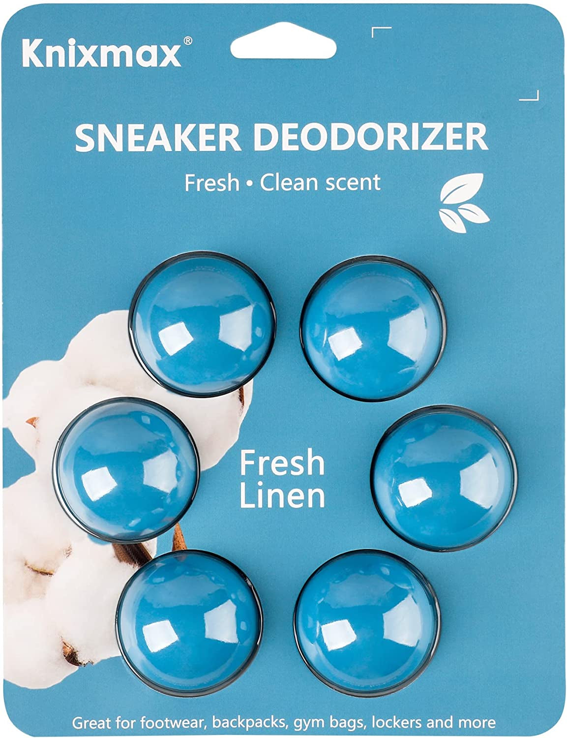  Sneaker Deodorizer Balls, 3 Pairs