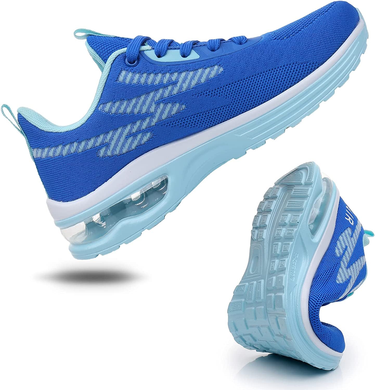 Womens Running Shoes Air Cushion Outdoor Walking Sneakers Girl Casual Tennis Memory Foam Footwear for Students Teens