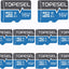 32GB Micro SD Card 5 Pack Memory Cards Micro SDHC UHS-I TF Card Class 10 for Camera/Drone/Dash Cam(5 Pack U1 32GB)