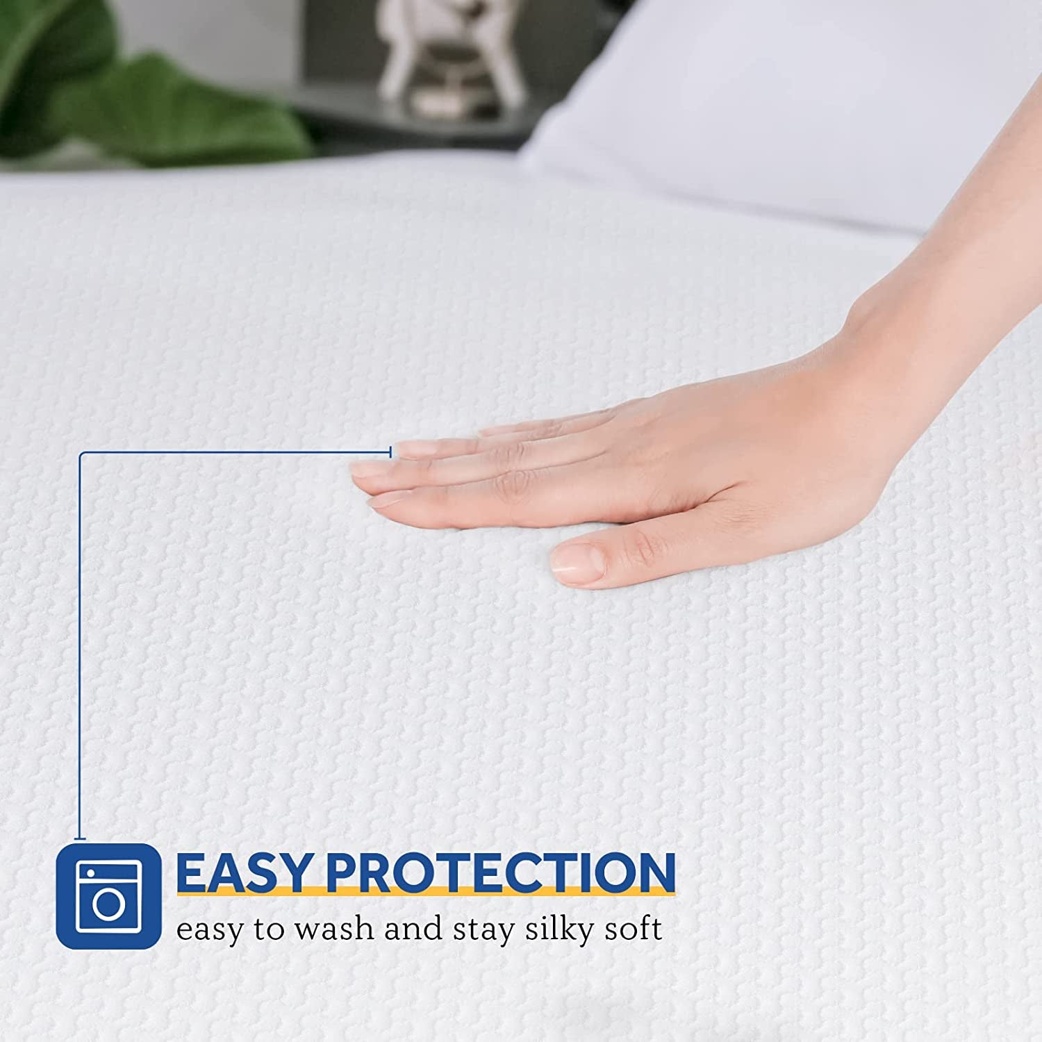 Sealy Heated Mattress Pad, Zone Heating Electric Bed Warmer with Deep Pocket, 10 Heat Setting Controller & 1-12 Hours Auto Shut Off, Full, White