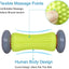 Foot Massage Roller Spiky for Plantar Fasciitis - Relief for Heel Spurs & Foot Arch Pain, Deep Trigger Point Therapy, Muscle Recovery, Stress Relief Acupressure Reflexology Tool