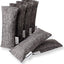  6 Pack Natural Bamboo Charcoal Bags, Shoe Odor Eliminatorr (60g X 6 PACK)