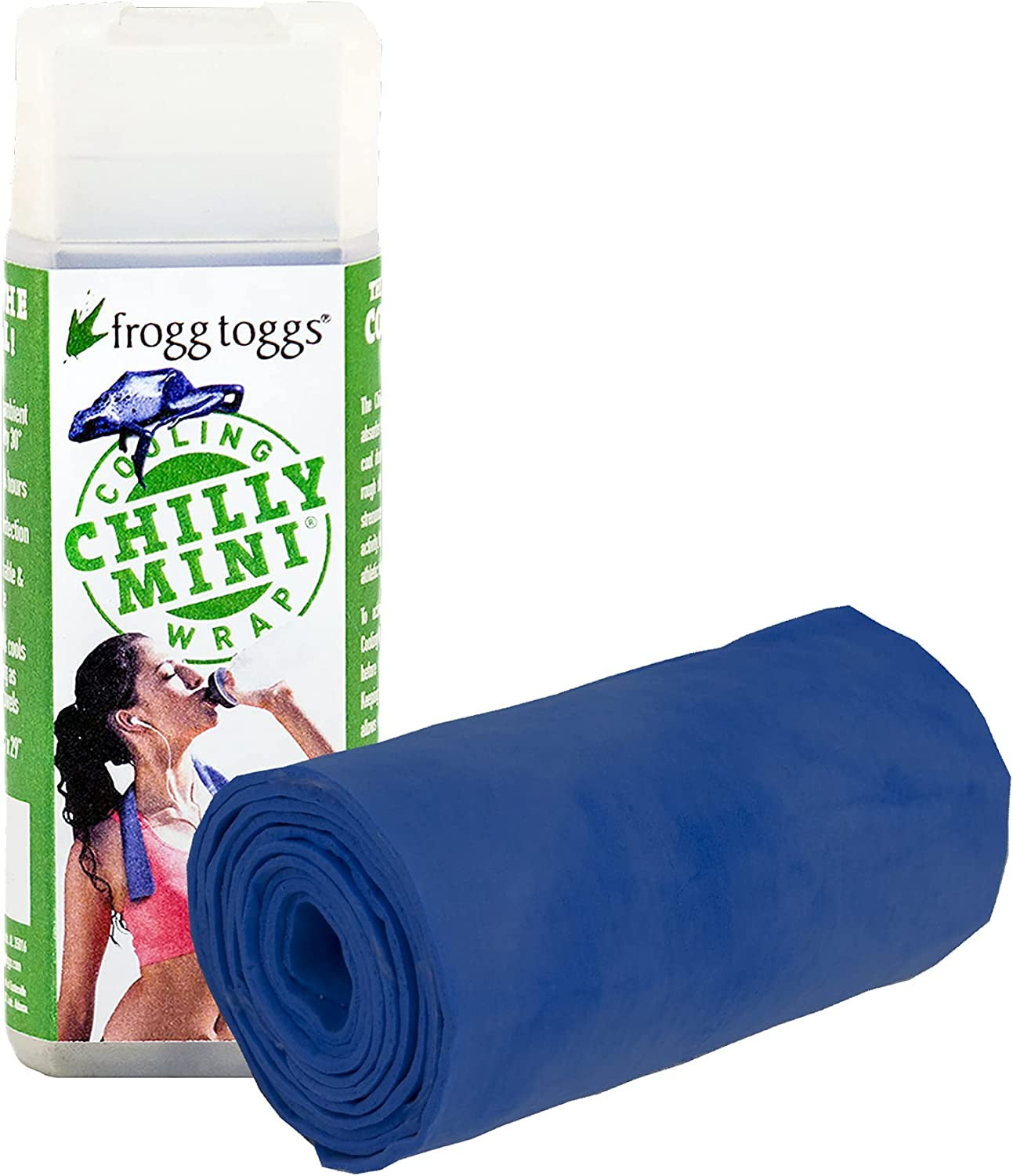 FROGG TOGGS Chilly Mini Cooling Neck Towel, 29" x 3"