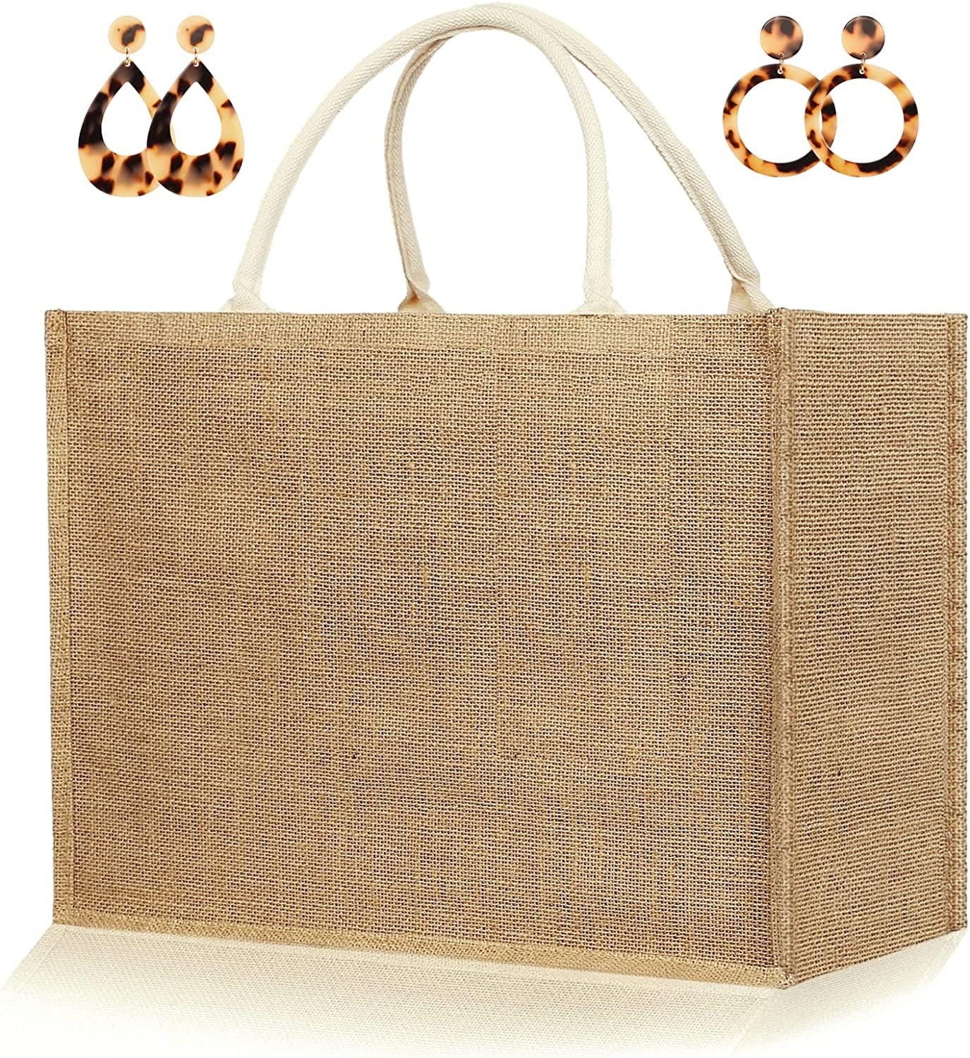  Jute Woven Large Handmade Shoulder Bag 