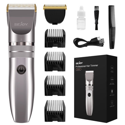  Hair Clippers for Men, Cordless Barber Grooming Set Professional Hair Cutting Kit,Rechargeable Home Haircut