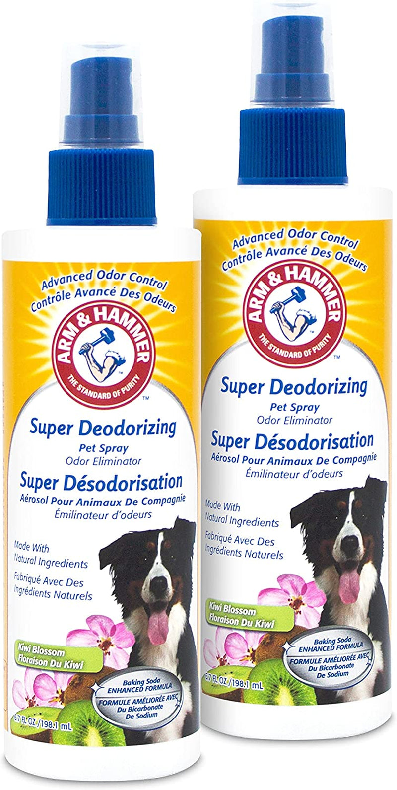  Best Odor Eliminating Spray for All Dogs & Puppies | Fresh Kiwi Blossom Scent That Smells Great, 8 Ounces