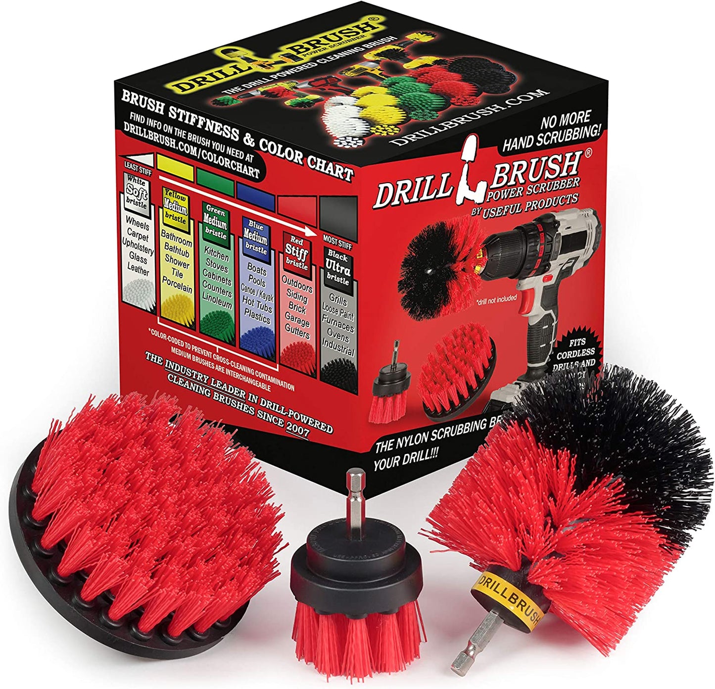 Drill Brush Power Scrubber 