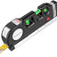 Laser level, Multipurpose Laser tape measure Line 8ft+ Tape Measure Ruler Adjusted Standard and Metric Rulers Update Batteries MICMI A80 (Laser level)