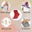 3 Pairs Tourmaline Slimming Health Socks