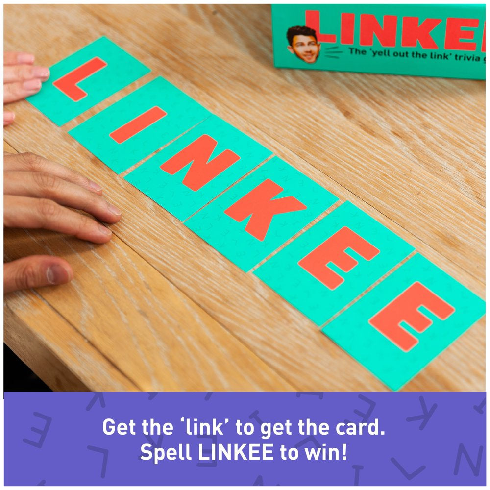 Linkee: Nick Jonas Edition: Quiz Board Game for Adults and Teens