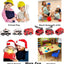 Fire Truck Toys with Play Mat，Fire Vehicles Set Include 6 Fire Engines, 14" X 18" Fire Rescue Playmat, Mini Pull Back Car Toys，Mini Rescue Emergency Transport Vehicle Birthday Christmas