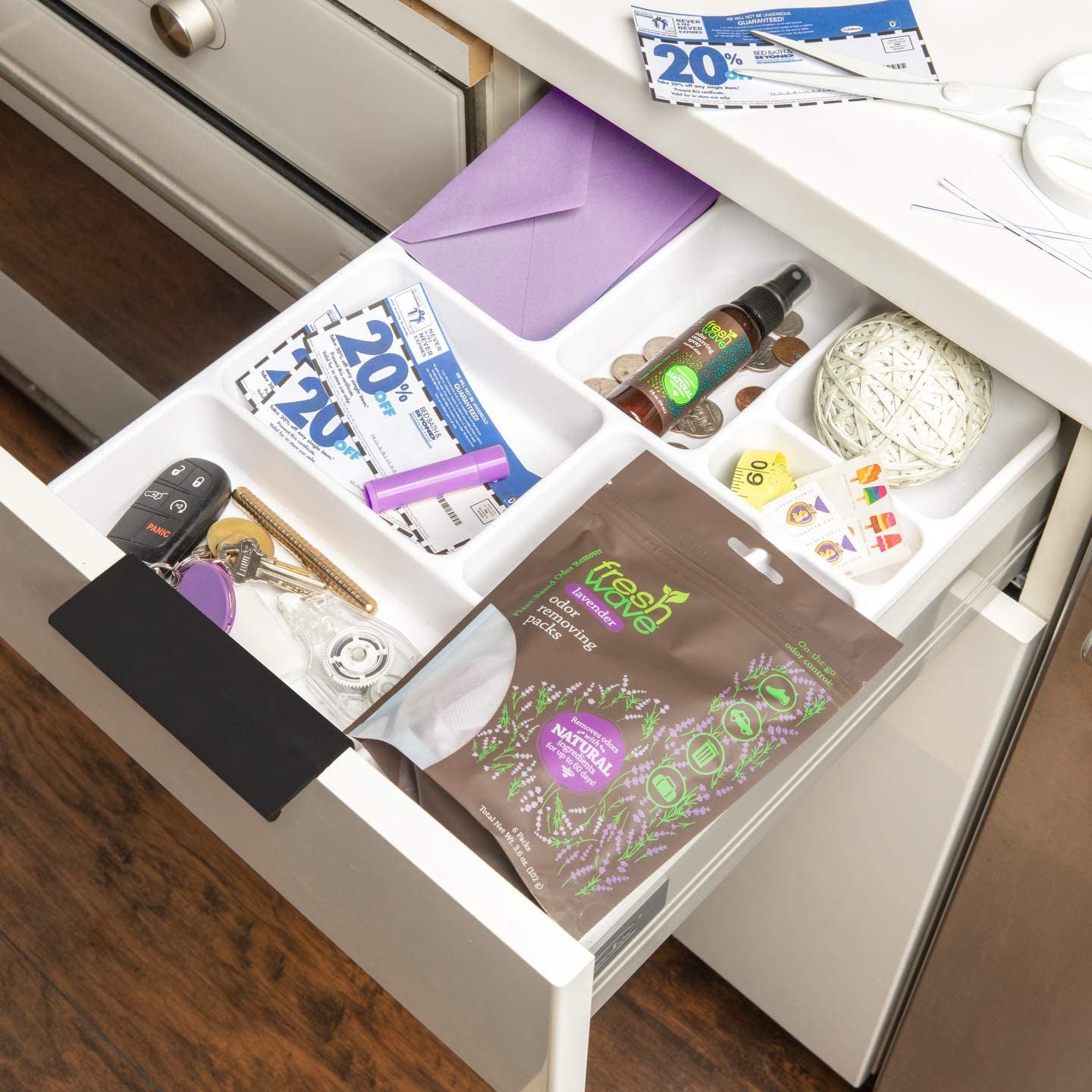 Fresh Wave Lavender Odor Eliminating & Deodorizing Packs | Bag of 6 