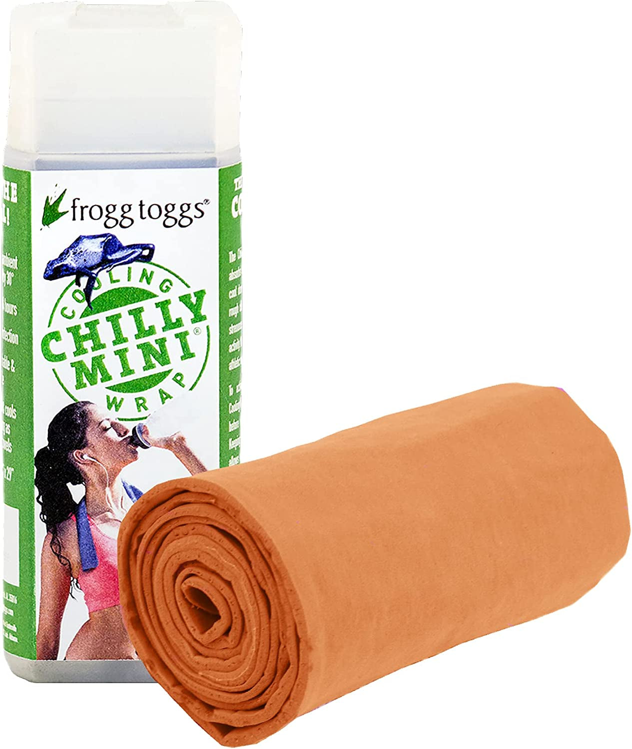 FROGG TOGGS Chilly Mini Cooling Neck Towel, 29" x 3"