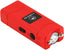 35 Billion Micro Stun Gun - Rechargeable with LED Flashlight, Red