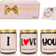  Best Mom Ever Scented Candles Gifts Set (3 Pack, 7 Oz)