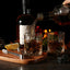 Whiskey Stones Glass Gift Set - Bourbon Scotch Whiskey Glass Set of 2 - Granite Chilling Rocks in Premium Wooden Box 