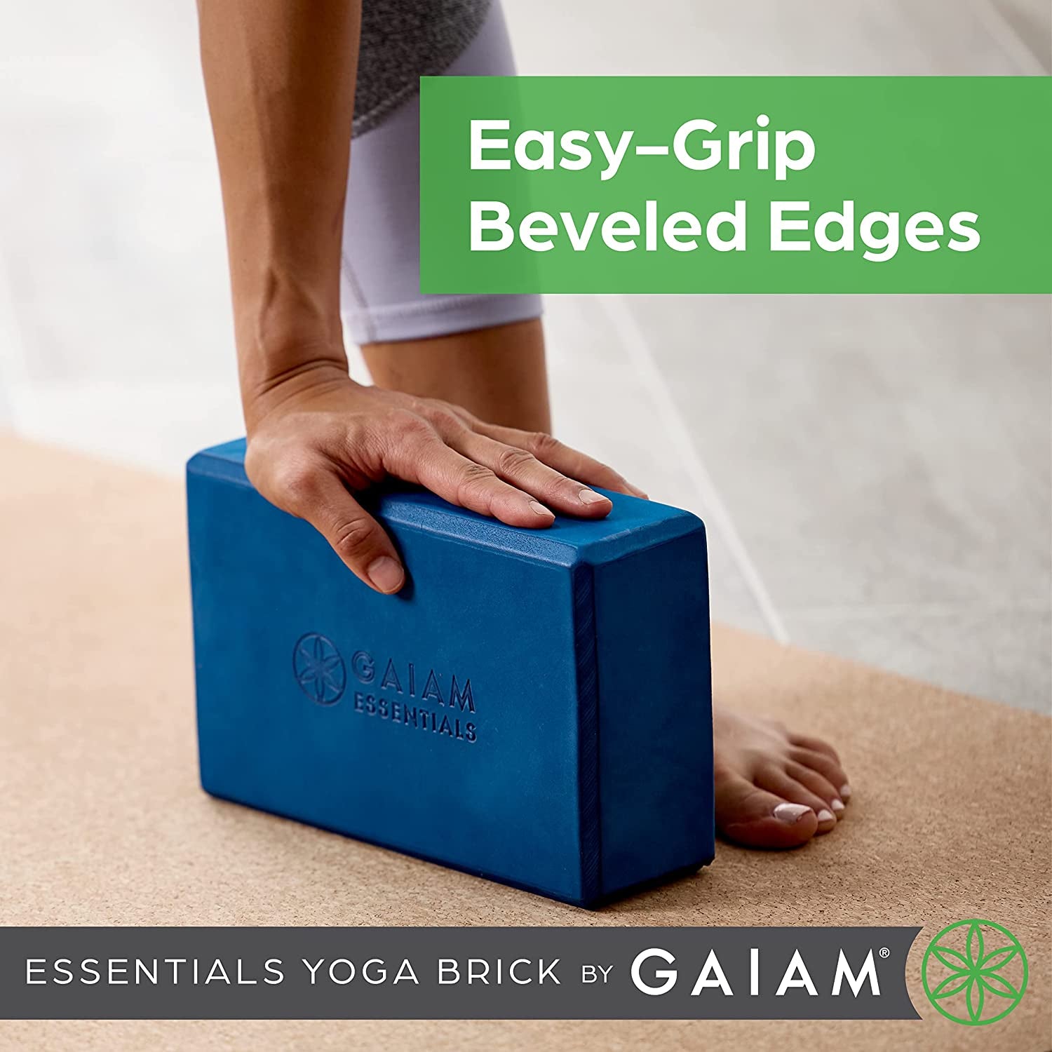 Yoga Brick | Sold as Single Block | EVA Foam Block Accessories for Yoga