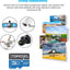 32GB Micro SD Card 5 Pack Memory Cards Micro SDHC UHS-I TF Card Class 10 for Camera/Drone/Dash Cam(5 Pack U1 32GB)