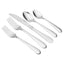 Camfield 20 Piece Stainless Steel Flatware Set, Silver Tableware Service for 4