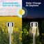 24 Pack Stainless Steel LED Solar Light