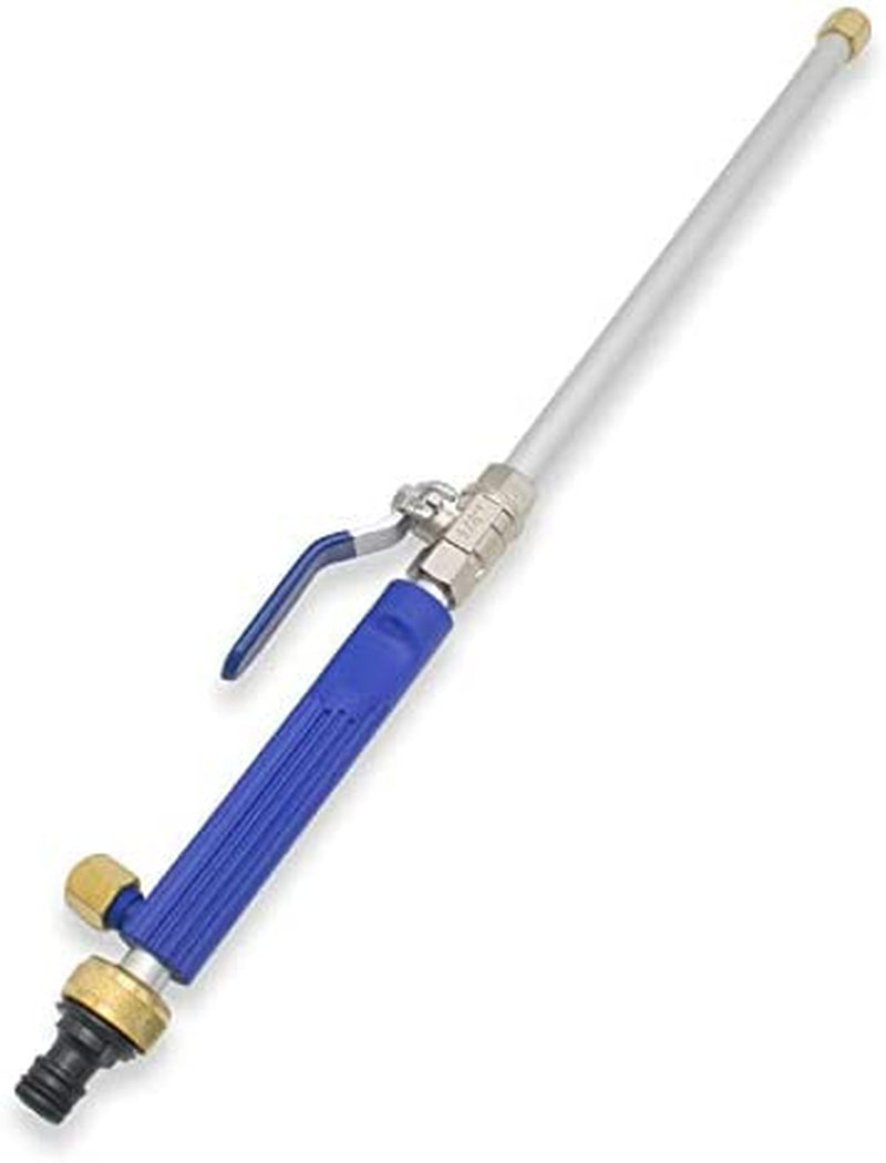 High Pressure Power Washer Wand, Watering Sprayer Cleaning Tool, Hydro Jet Water Hose Nozzle,Water Hose Wand Attachment Colour Blue