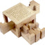 Chinese 3D Wooden inside Story Puzzle Interlocked Burr Puzzles Disentanglement Magic Cube