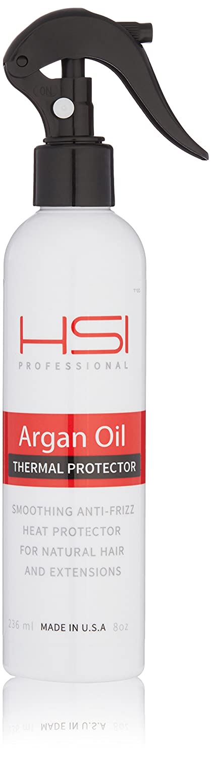 HSI PROFESSIONAL Argan Oil Heat Protector | Protect up to 450º F from Flat Irons