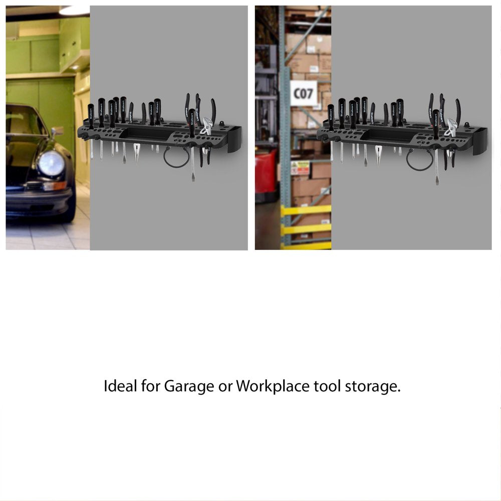  High-Capacity and Durable Mountable Tool Rack for Tool Storage