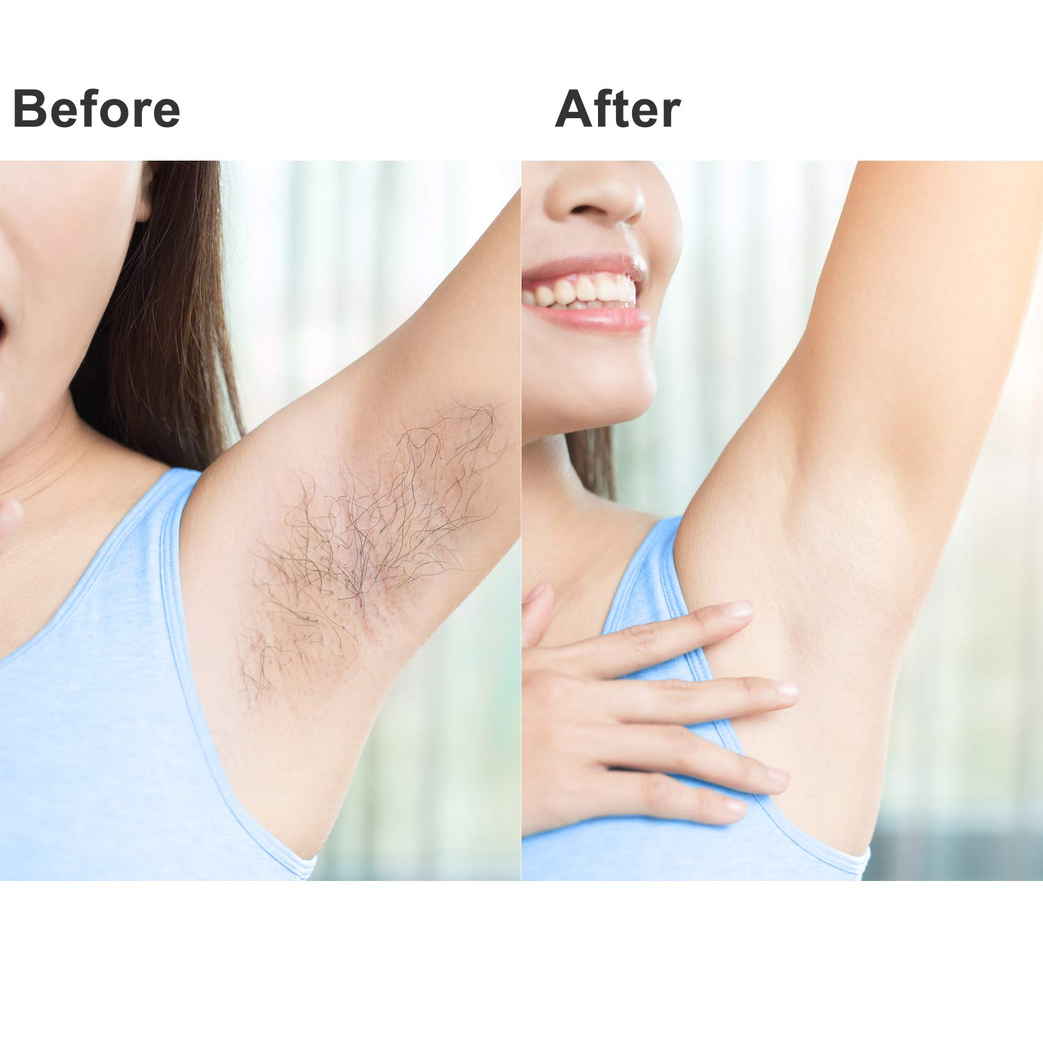 BQTQ 600 Pcs Wax Strips Hair Removal Waxing Strips Non-Woven Wax Strip for Body, Facial Arms, Legs, Lip, Eyebrow, Oxter of Women and Men