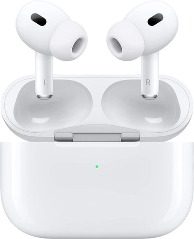 Apple AirPods Pro 2nd Generation Wireless Earbuds with MagSafe Charging Case (Renewed)