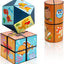 Star Cube Magic Cube 2 in 1 Set, Yoshimoto Cube Infinity Magic 3D Puzzle Cubes for Kids and Adults