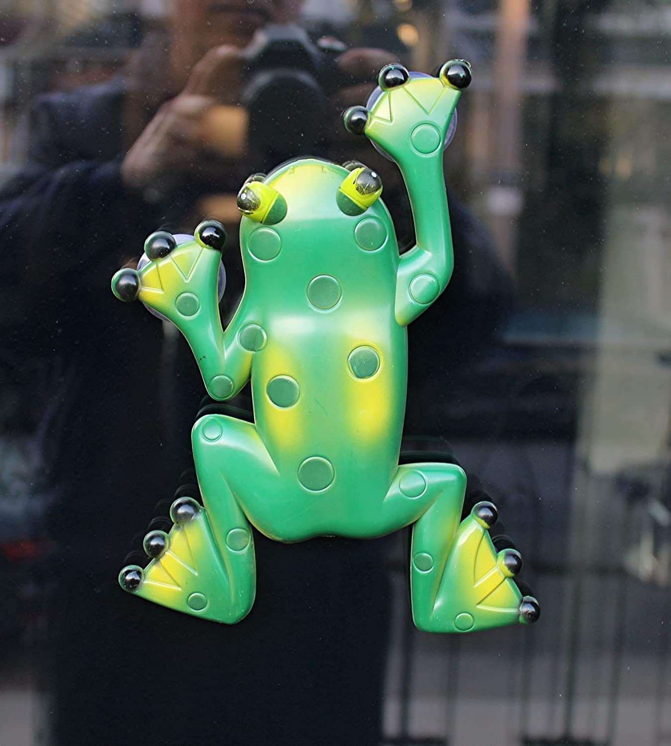 Dependable Frog Shape Thermometer with Suction Cups