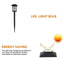 6Pcs Solar Pathway Lights Outdoor, Solar Outdoor Garden Lights Led Light
