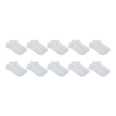 Athletic Works Women's Cushioned No Show Socks 10 Pack