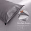 Set of 2 Satin Pillowcase for Hair and Skin